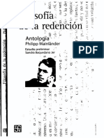 Philipp Mainländer - Filosofía de La Redención (Antología)