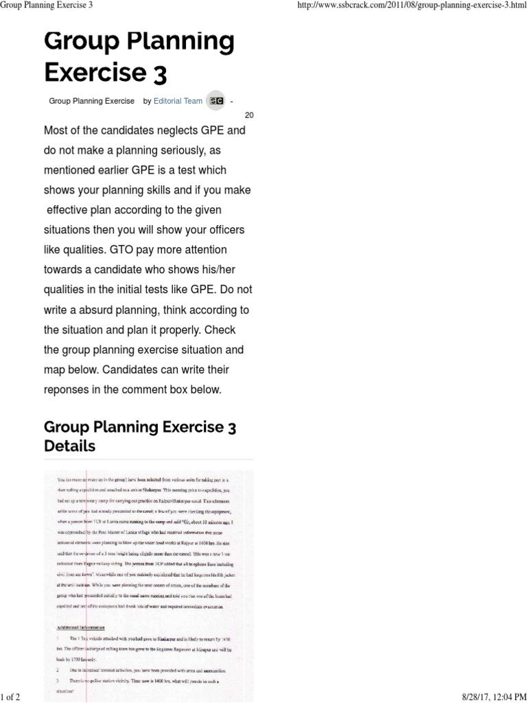 Group Planning Exercise 3 PDF