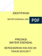 Identifikasi Materi Esensial Dan Sulit