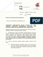 Pekeliling JPA pengibatan dengan plitik oleh pegawai kerajaan.pdf