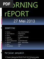 Morning Report - TB Paru + Infeksi Sekunder