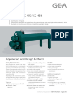 GEA Westfalia CC 450-458 Decanter PDF