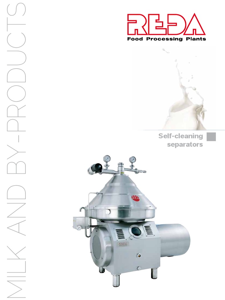 REDA Dairy Process Equipment Overview | PDF | Milk | Dairy