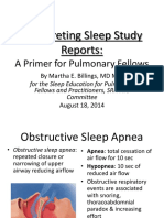 Interpreting Sleep Studies Primer