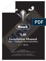 Hawk X40 Install Manual PDF