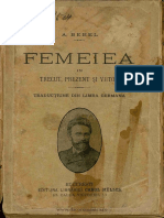 Bebel, August - Femeia in Trecut, Prezent Si Viitor