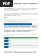 CSS - Float vs Inline Block