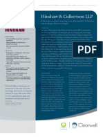 A Case Study - Hinshaw & Culbertson LLP