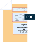 Estimativa de Distancia Entre Cidades e Populaçao(Censo 2010)