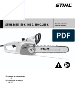 Stihl Mse 140 C - 160 C - 180 C - 200 C