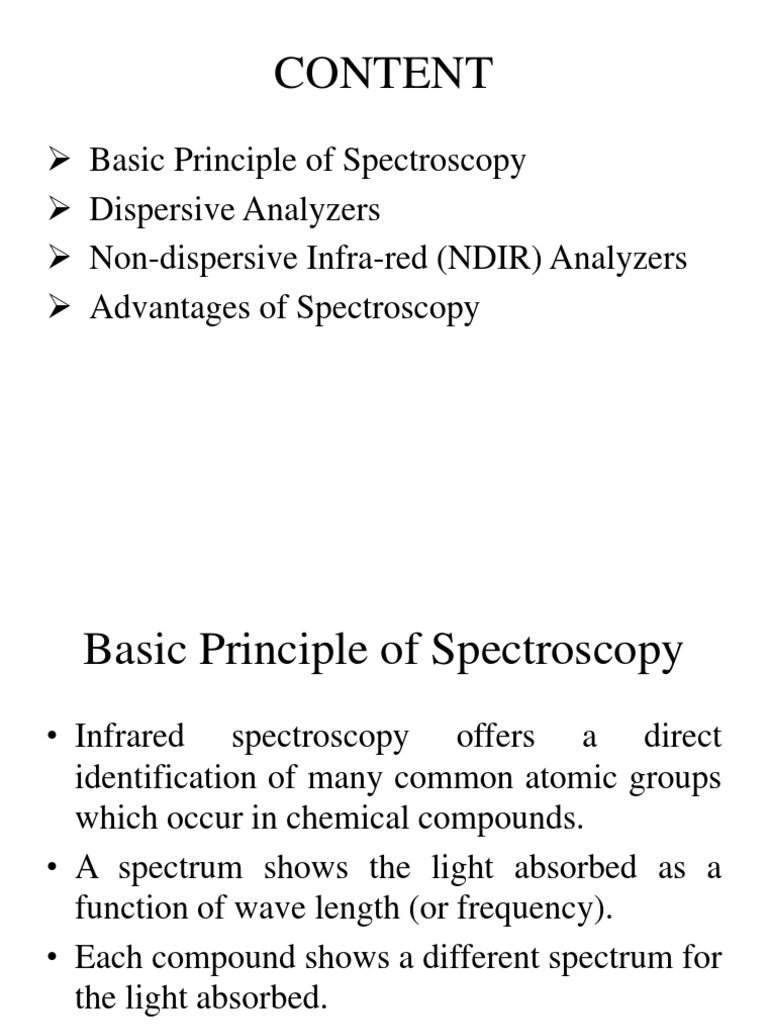 spectroscopic analysis.pptx Spectroscopy Infrared Free 30day
