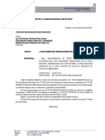 Levantamiento de observaciones de obra de mejoramiento de redes de agua potable y alcantarillado