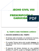 Prescripción y Caducidad