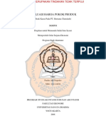 Evaluasi Harga Pokok Produk