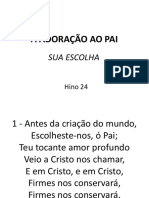 024 - ADORAÇÃO AO PAI-SUA Escolha - PPSX