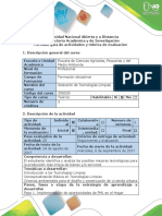 Guía  de actividades y rúbrica de evaluación - Paso 1. Implementación oportunidades PML en el hogar