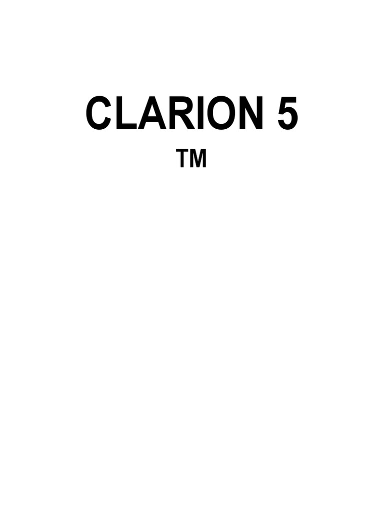 Manual Do Clarion Es.pt PDF Byte Bancos de dados