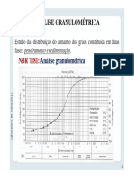 Aula 5 - Peneiramento Grosso + Sedimentação