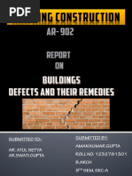 Building Defects: Types and Remedies | PDF | Masonry | Concrete