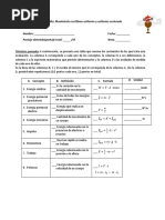Prueba Energía, Trabajo y Momentum.