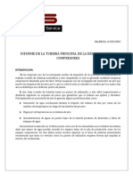 Informe de Tuberia Principal de Johnson Johnson