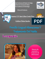 Frenillo Lingual