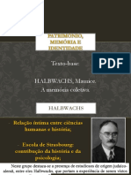 Memória, identidade e patrimônio cultural