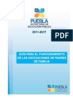 Guia para El Funcionamiento de Asociaciones de Padres de Familia Ciclo Escolar 2016 2017