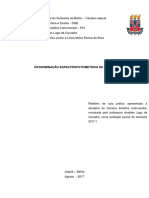 Determinação Espectrofotométrica de Ferro