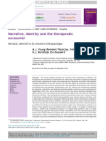 Narrative, Identity and The Therapeuticencounter