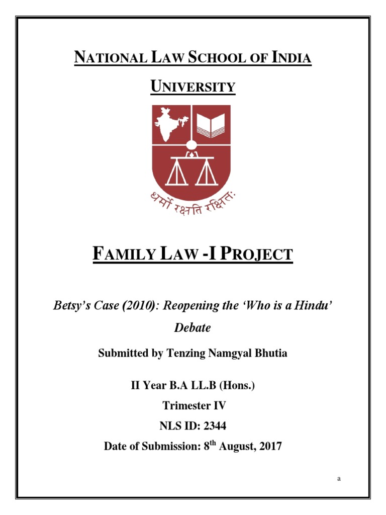 family law 1 assignment