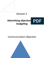 Advertising Objectives and Budgeting