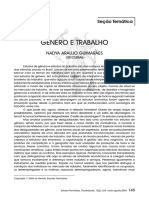 Gênero e Trabalho Nadya Araújo Guimarães