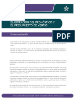 Elaboración Del Pronóstico y Presupuesto Ventas PDF