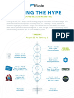 Feeding The Hype 2017 Pre-Season Marketing - Liftopia