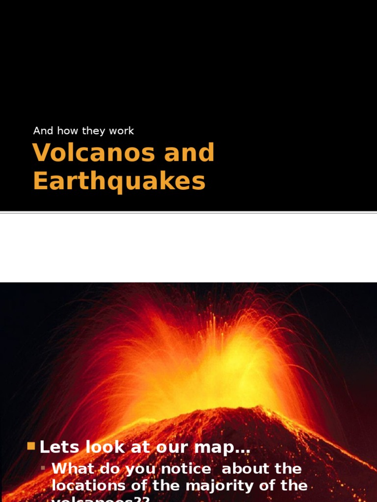 Understanding Volcanoes and Earthquakes | PDF | Volcano | Earthquakes