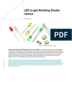 Pengertian LED (Light Emitting Diode) Dan Cara Kerjanya: Dickson Kho Komponen Elektronika