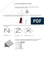 Aplicación Del Teorema de Pitágoras