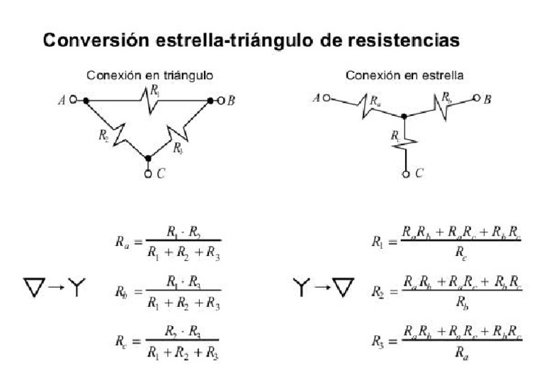 Conversion Estrella Triangulo