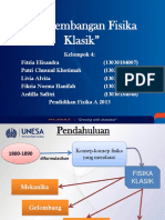 Perkembangan Fisika Klasik