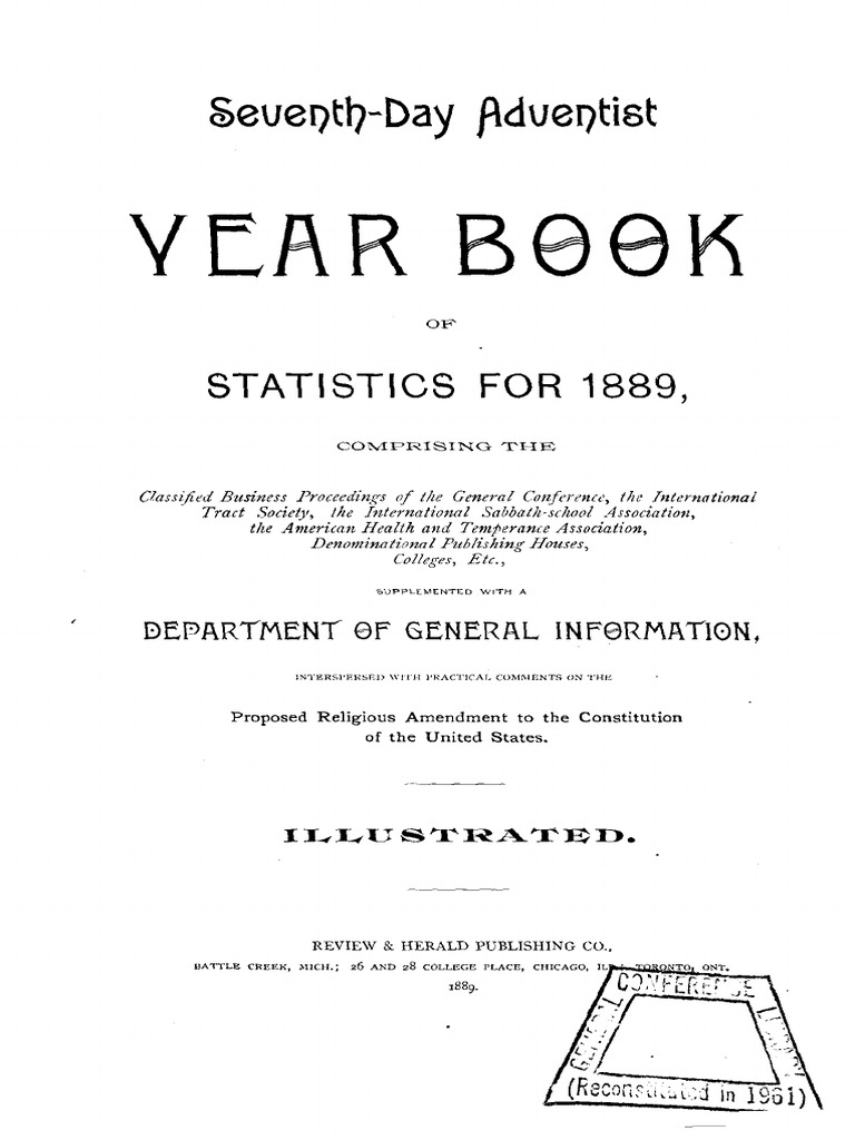 Seventh-day Adventist Church Essays