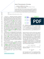 Stochastic Thermodynamics of Learning