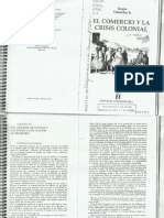 Villalobos El Comercio y La Crisis Colonial