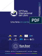 Programa Feria Del Libro 2017