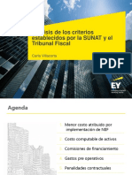 Análisis de Los Criterios Establecidos Por La SUNAT y El Tribunal Fiscal PDF