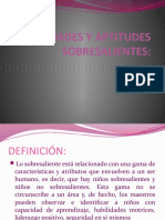 Capacidades y Aptitudes Sobresalientes