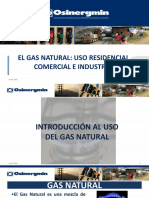 El Gas Natural- Uso Residencial, Comercial e Industrial