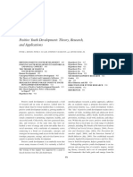 Cap 16_positive Youth Development. Theory, Research and Applications_CITA Benson, P. L., Scales, P. C., Hamilton, S. F. and Sesma, A. 2007. Positive Youth Development Theory, Research, And Applications. Handbook of Child Psy