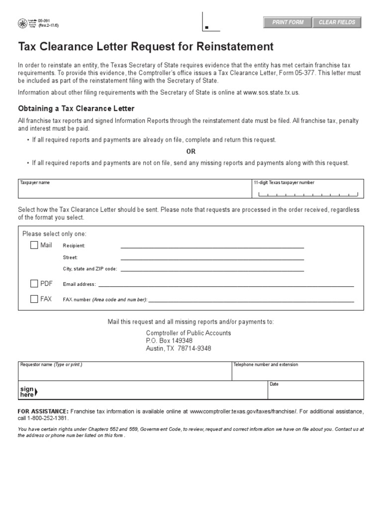 05 391 Mail Taxes