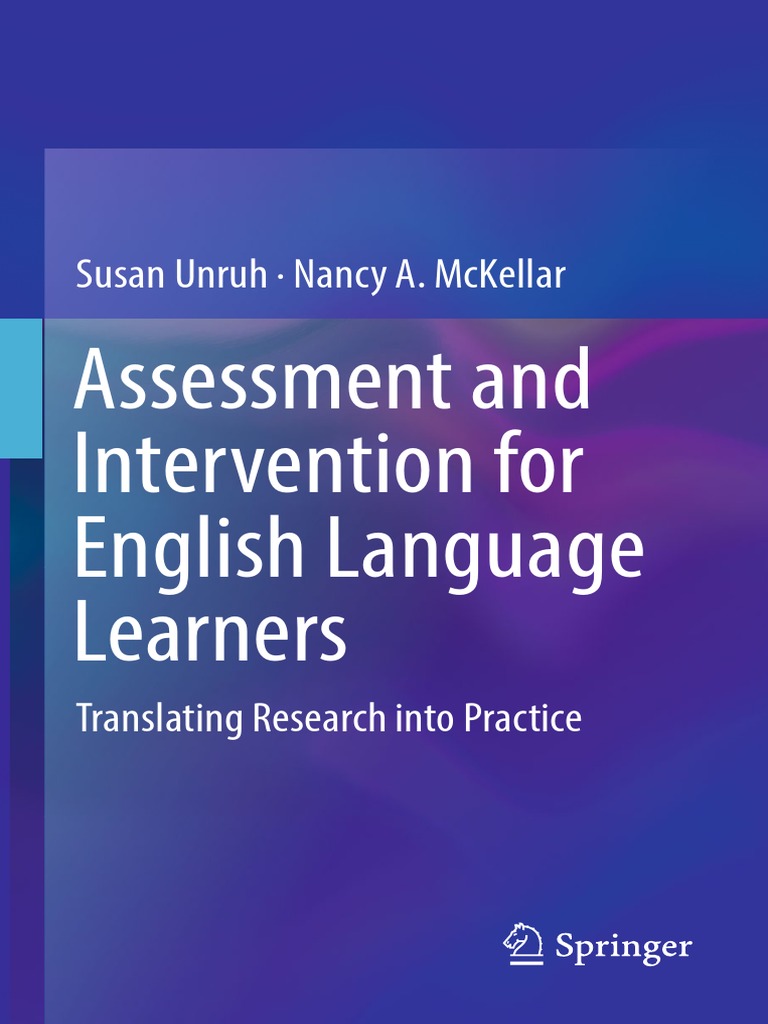Assessment And Intervention For Ell Reading Comprehension